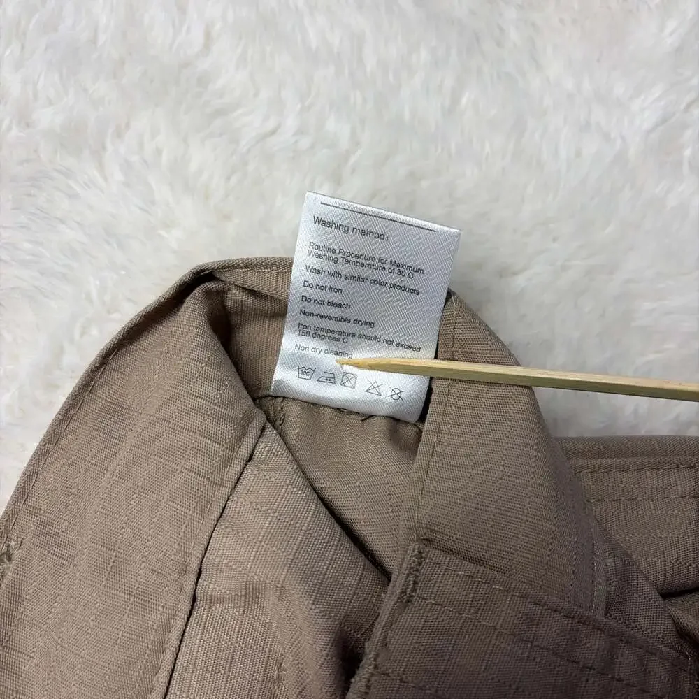 Tactical Pants Khaki Tan Outdoor Hiking Military RipStop Cargo Pants Men’s XXL
